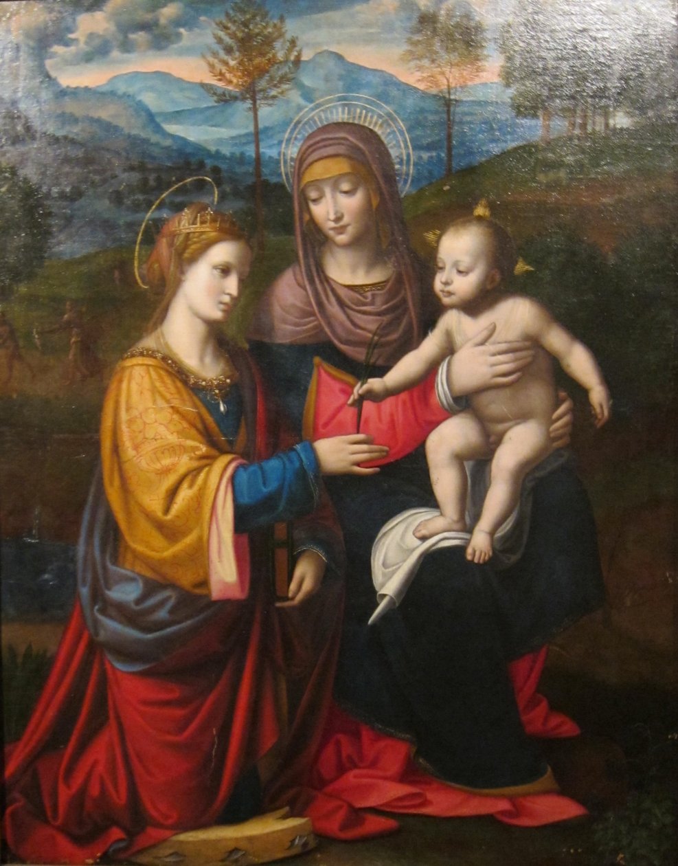 Madonna con Bambino e Santa Caterina d