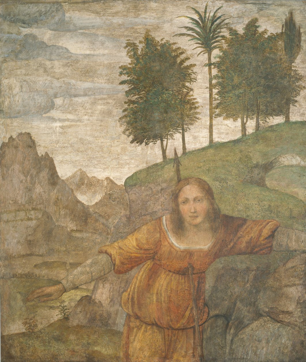 Procri trafitta dal giavellotto di Cefalo da Bernardino Luini