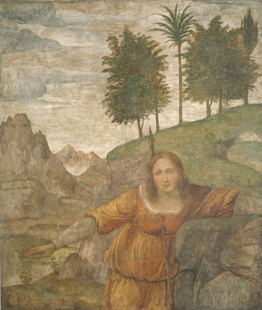 Procri trafitta dal giavellotto di Cefalo da Bernardino Luini
