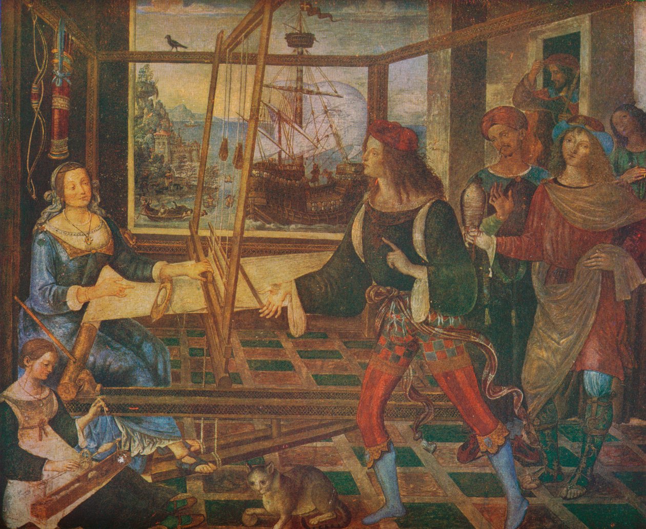Il ritorno di Ulisse, c. 1508 da Bernardino Pinturicchio