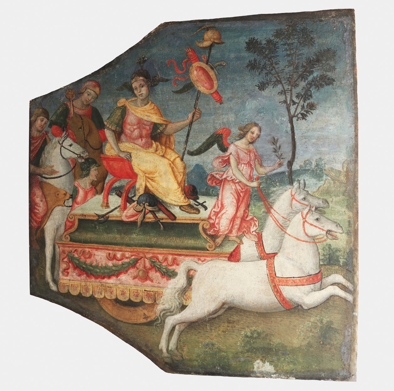 Trionfo di un guerriero da Bernardino Pinturicchio