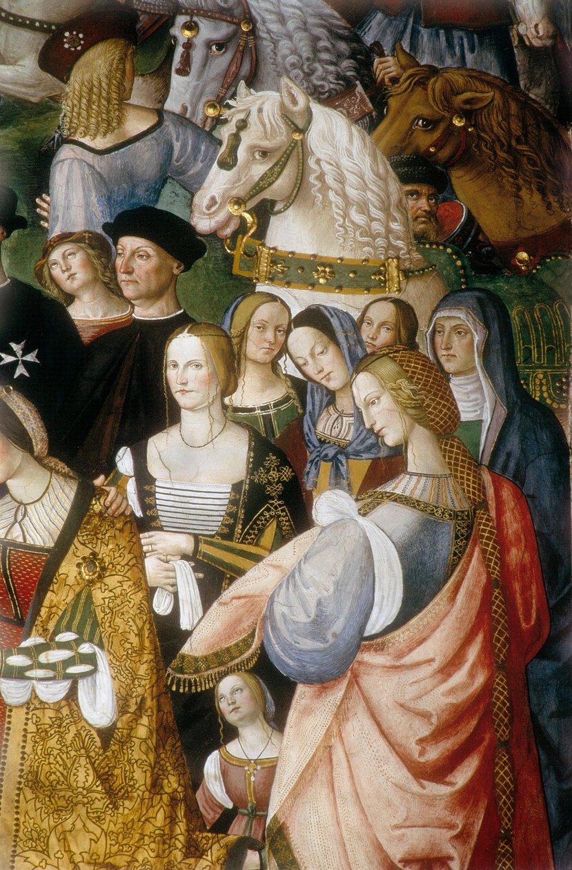 Enea Silvio Piccolomini presenta Eleonora del Portogallo all