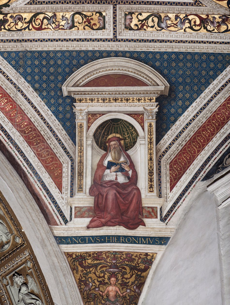 San Girolamo, (dettaglio) da Bernardino di Betto Pinturicchio