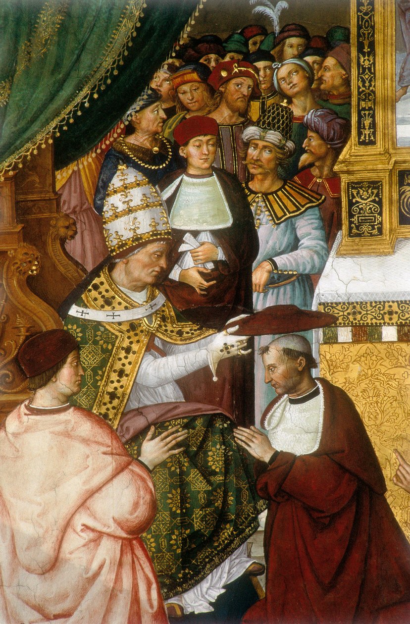 Vita di papa Pio II da Bernardino di Betto Pinturicchio