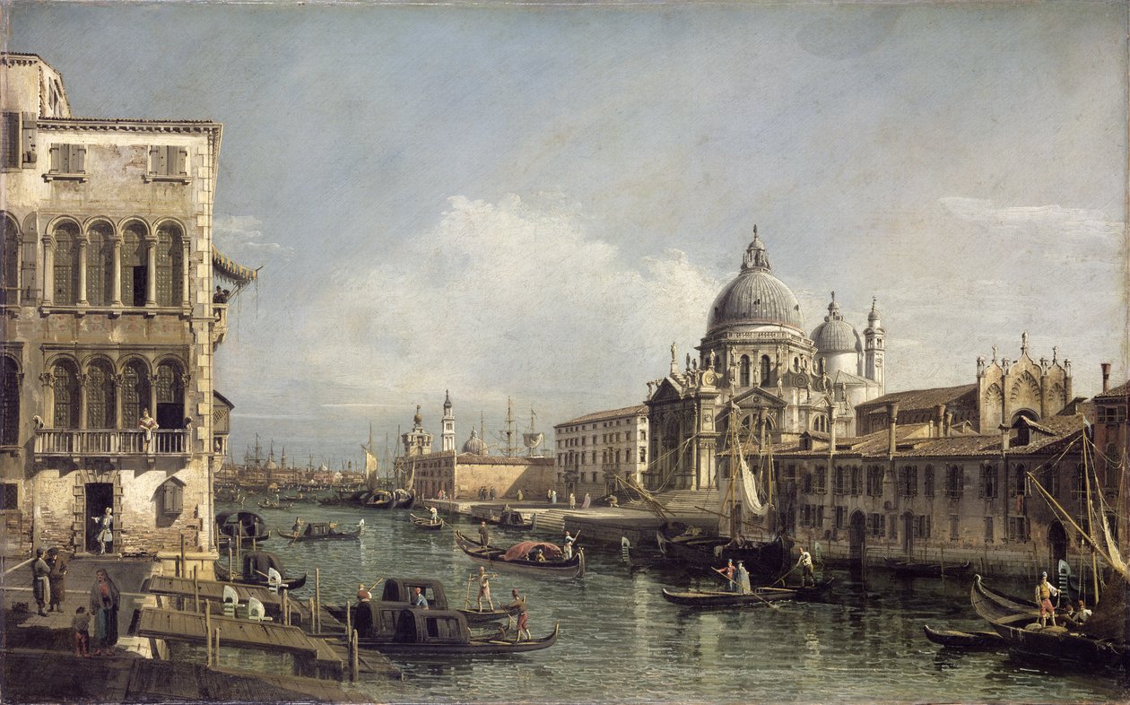 Ingresso al Canal Grande, Venezia da Bernardo Bellotto