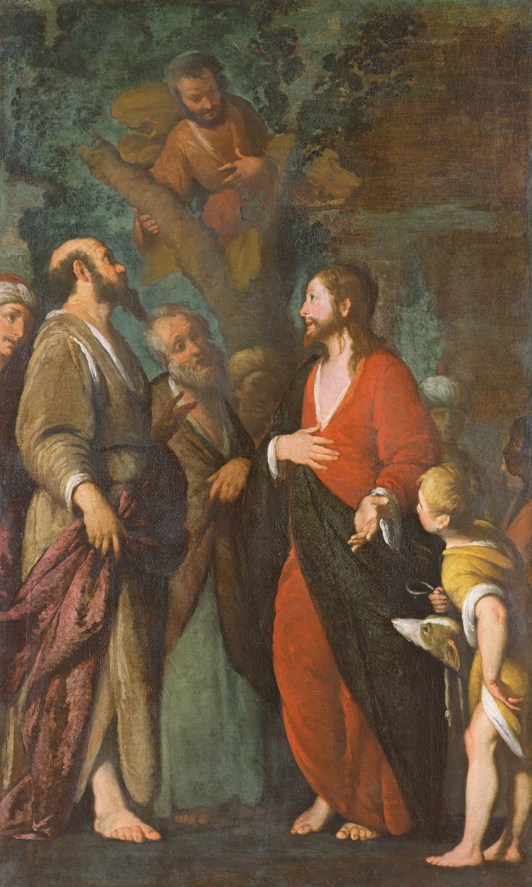 Conversione di Zaccheo da Bernardo Strozzi
