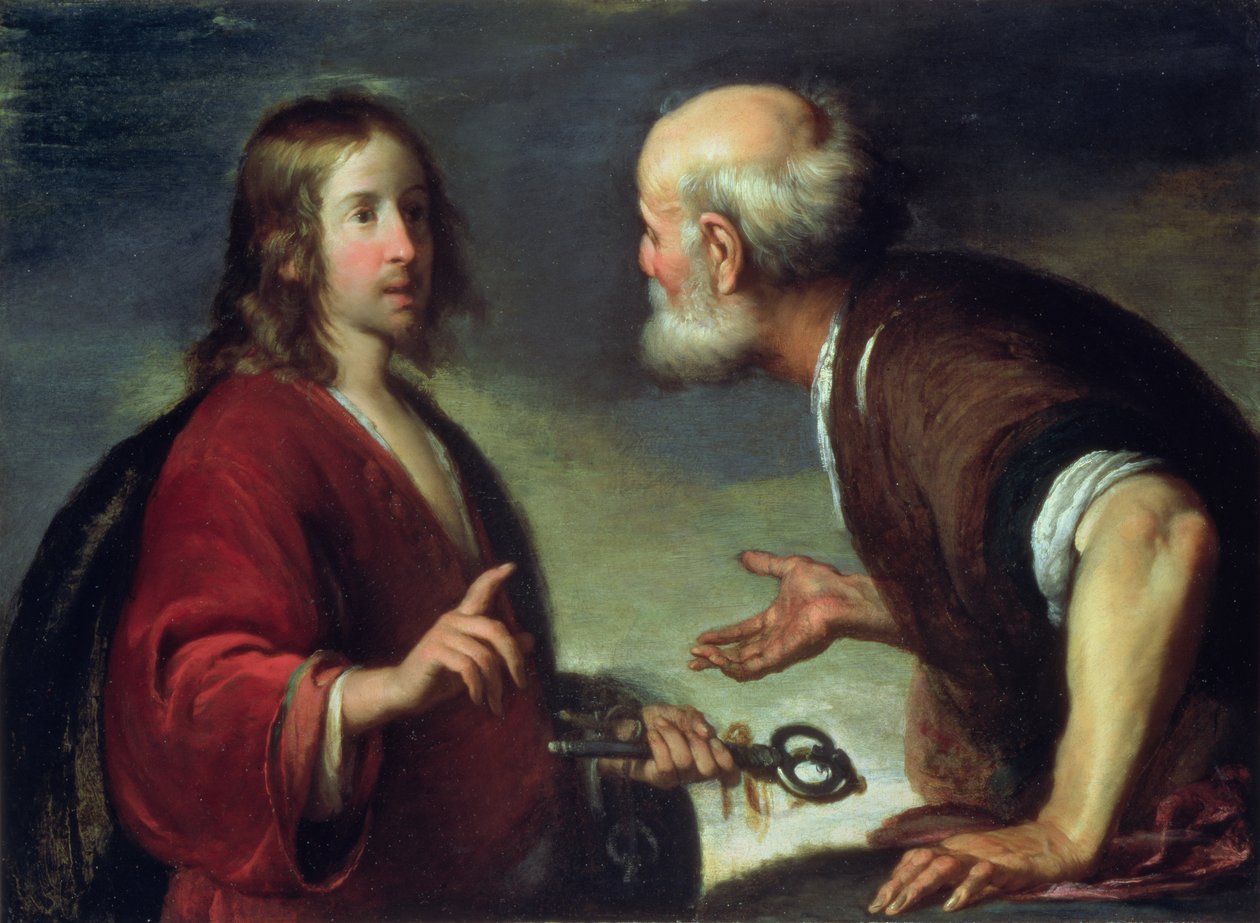 La consegna delle chiavi a San Pietro da Bernardo Strozzi