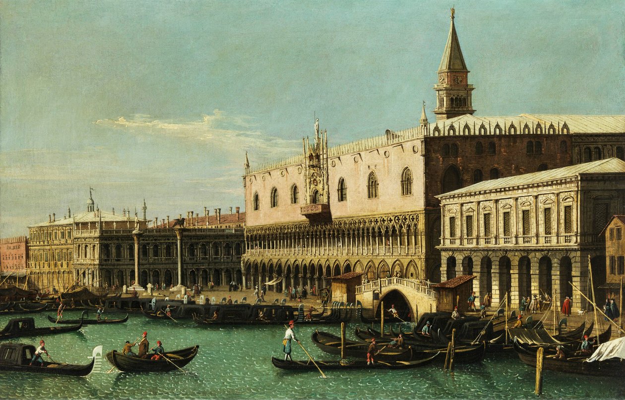Bernardo Bellotto Dogenpalast da Bernardo Bellotto