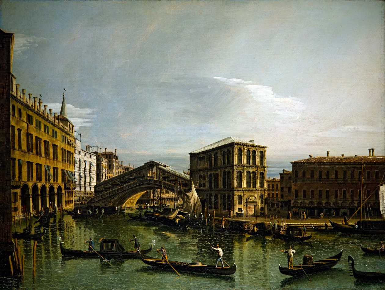 Il Canal Grande, Venezia da Bernardo Bellotto