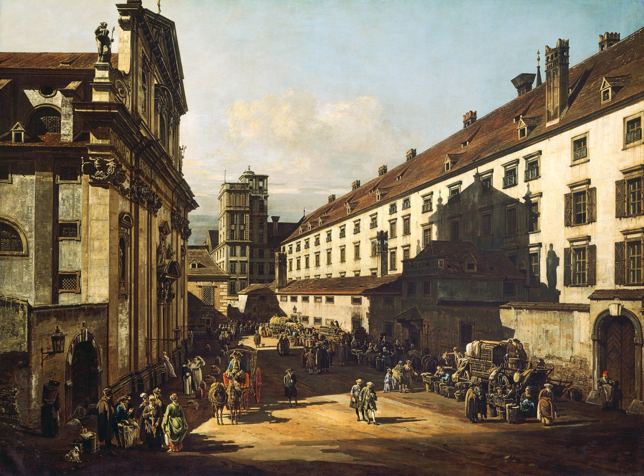 Vienna, Chiesa Dominicana da Bernardo Bellotto
