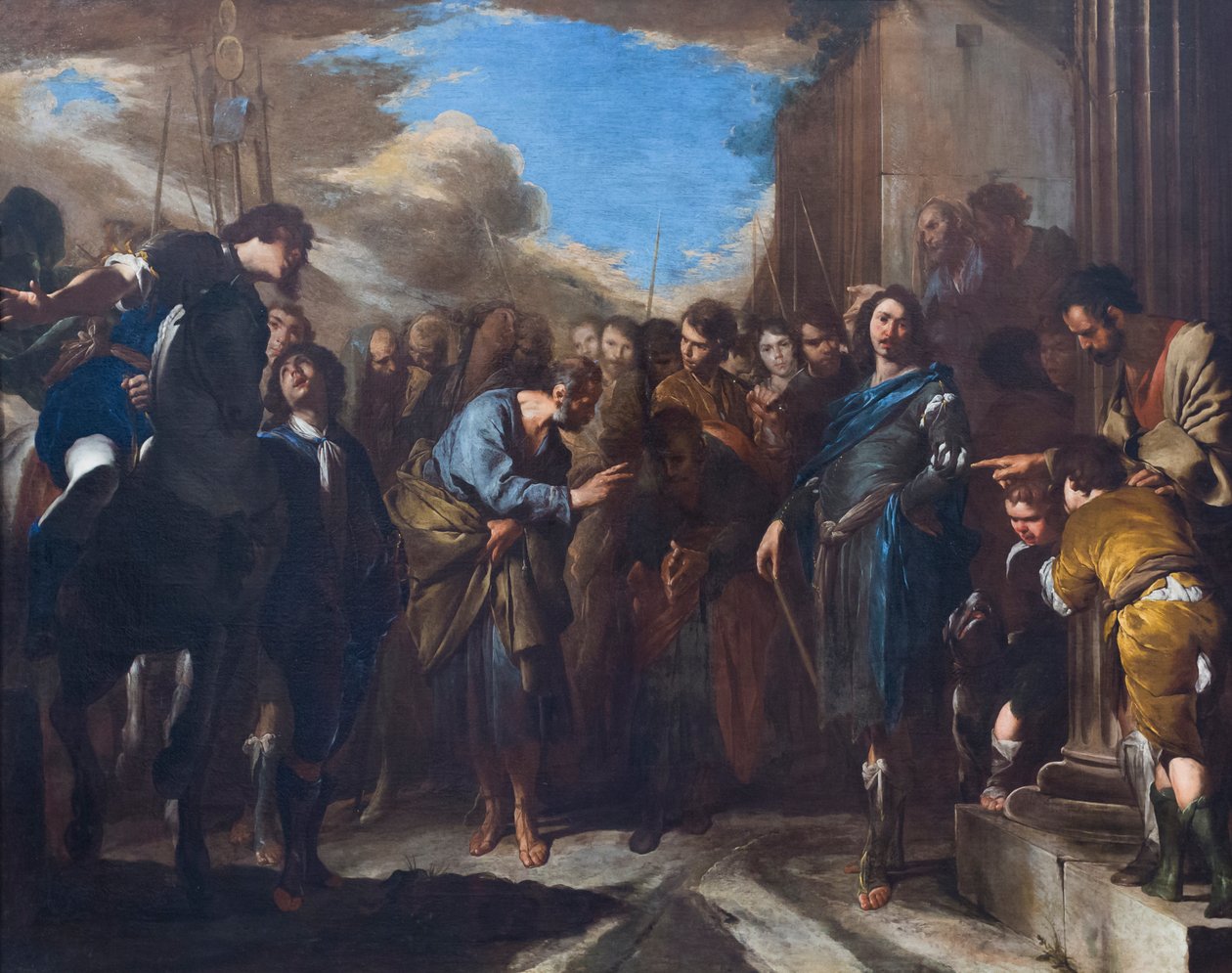 La separazione di San Pietro e San Paolo da Bernardo Cavallino