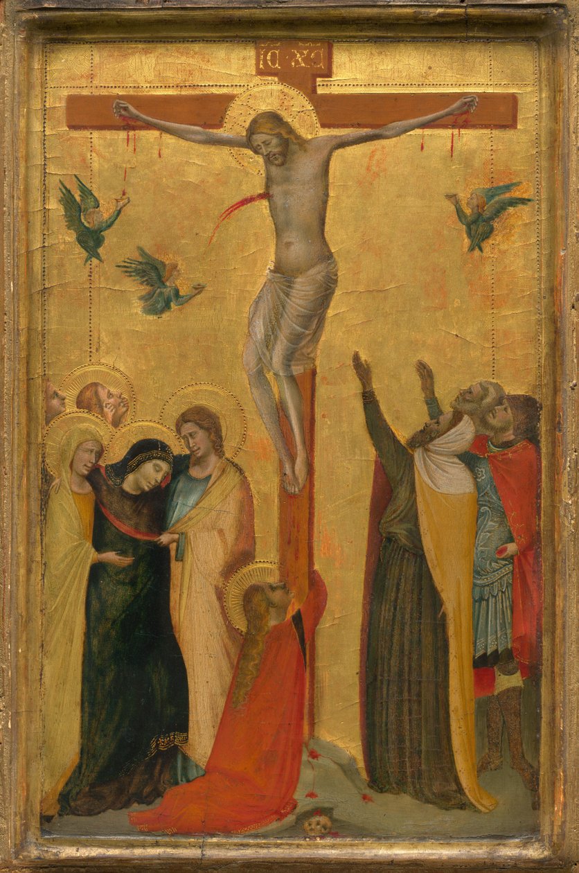 La crocifissione, c. 1320-1325 da Bernardo Daddi