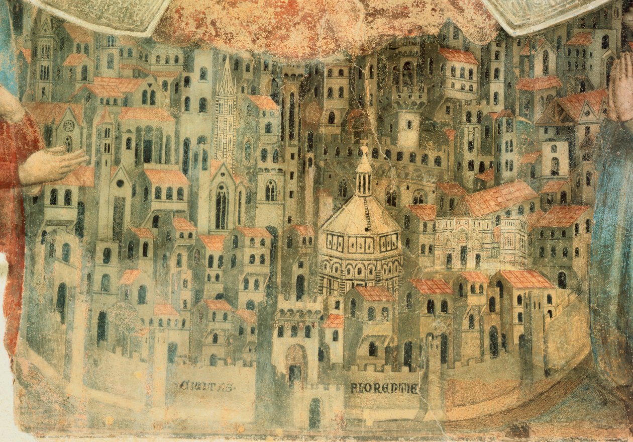 Veduta di Firenze, dettaglio da 