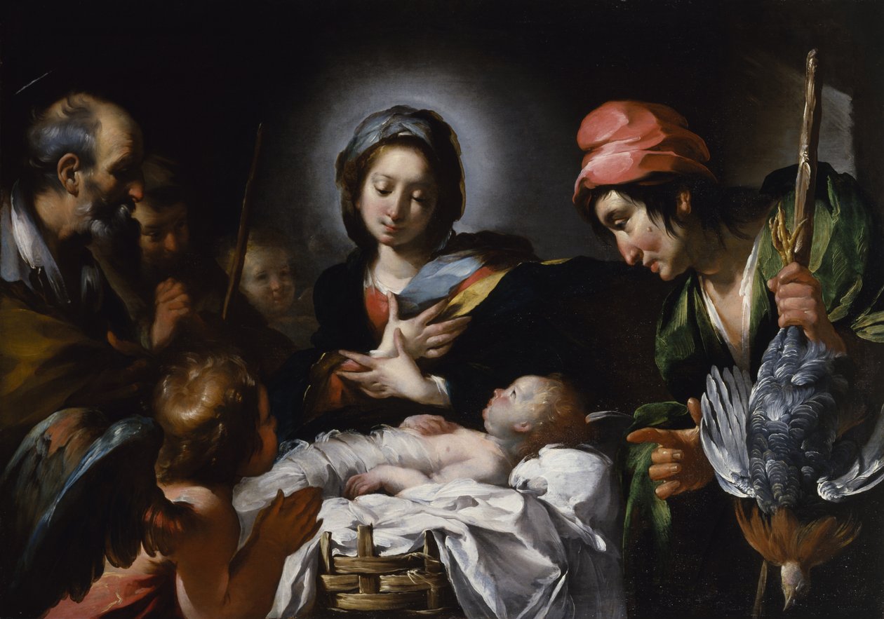 Adorazione dei pastori, c.1615 da Bernardo Strozzi