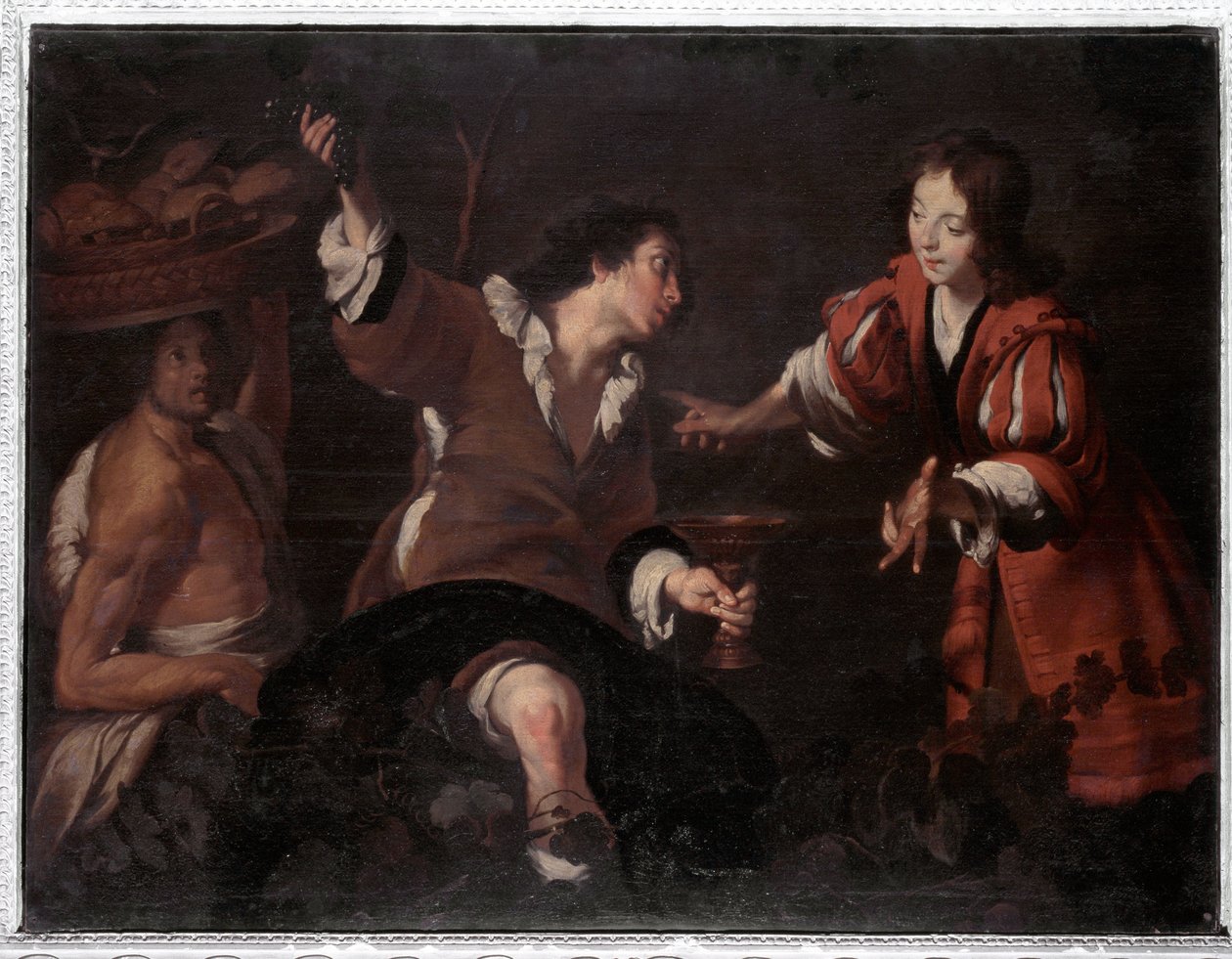 Giuseppe interpreta i sogni da Bernardo Strozzi