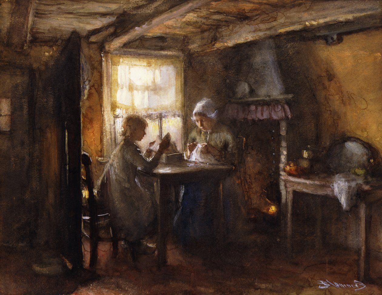 Un pomeriggio tranquillo da Bernardus Johannes Blommers or Bloomers