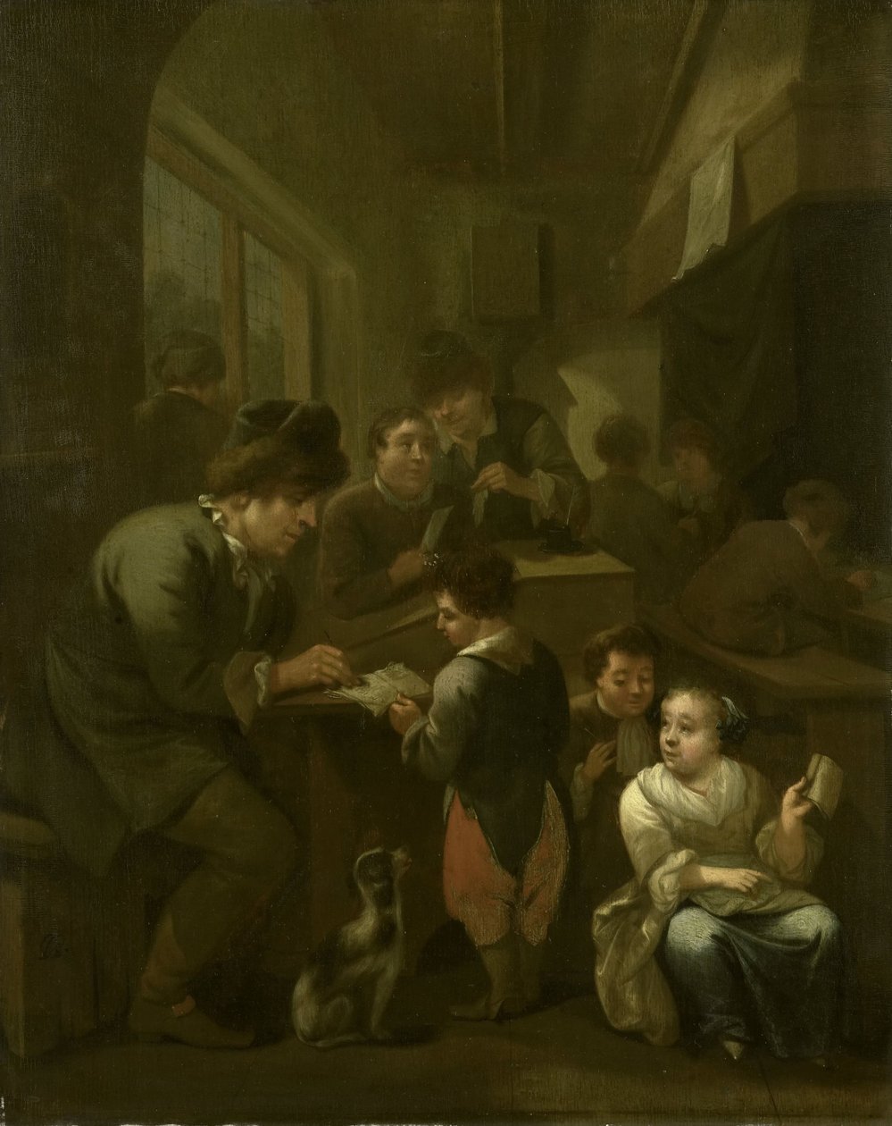 Il maestro di scuola da Bernardus van Schijndel