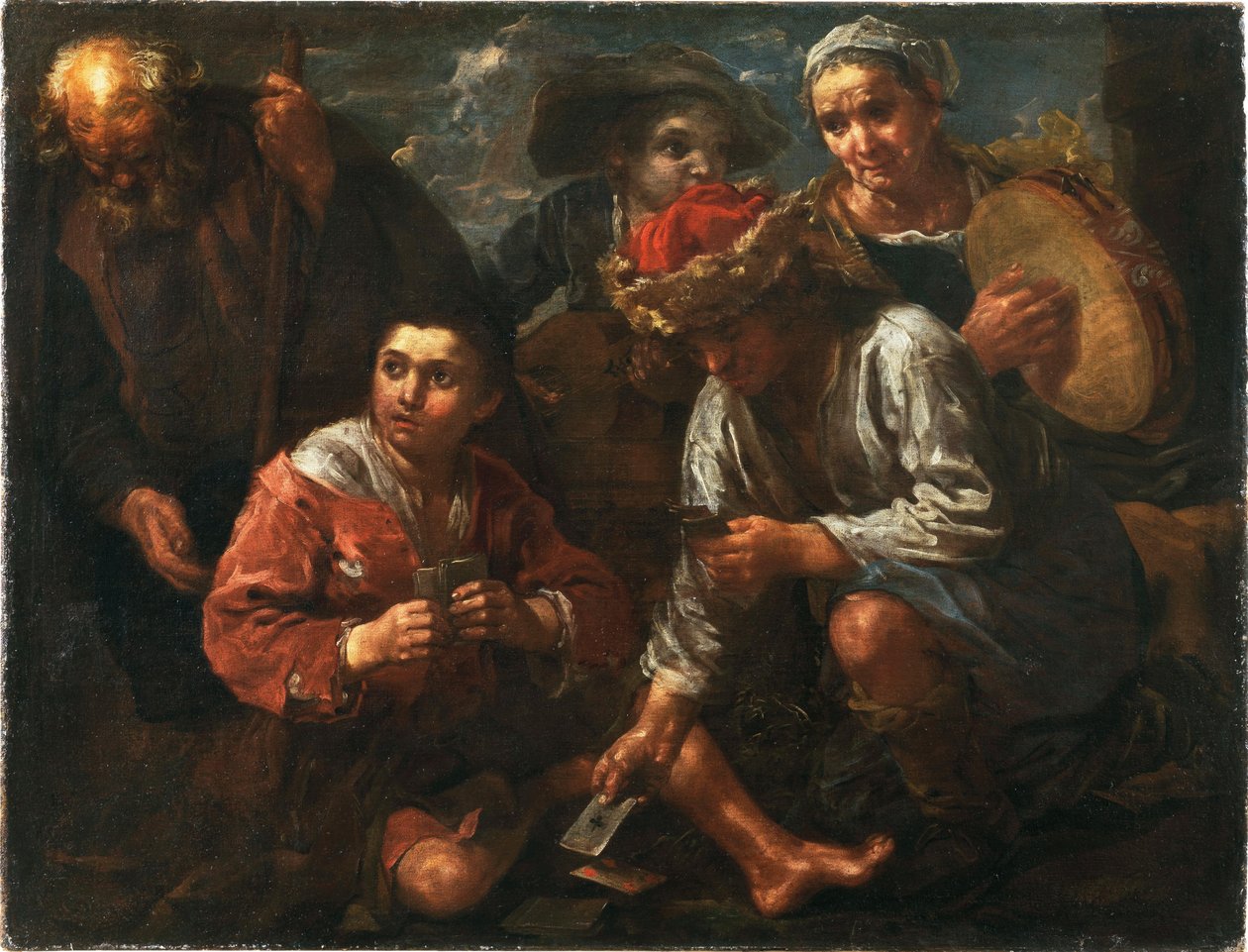 Giocatori di carte da Bernhard Keil