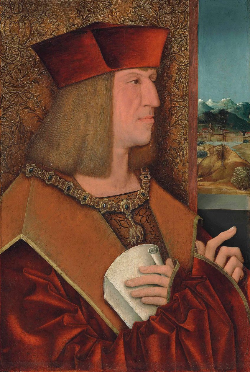 Ritratto di Massimiliano I da Bernhard Strigel