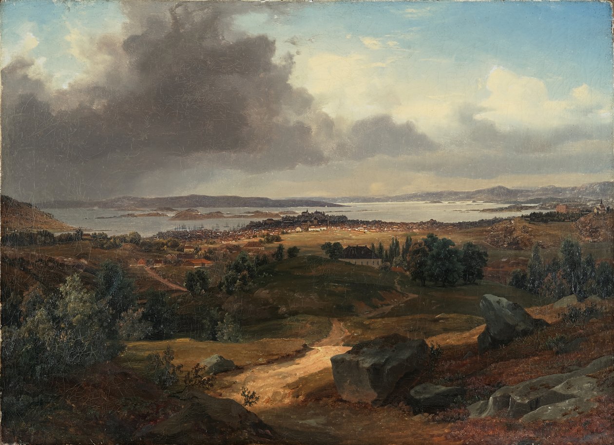 Christiania vista da Sinsen da Bernt Lund