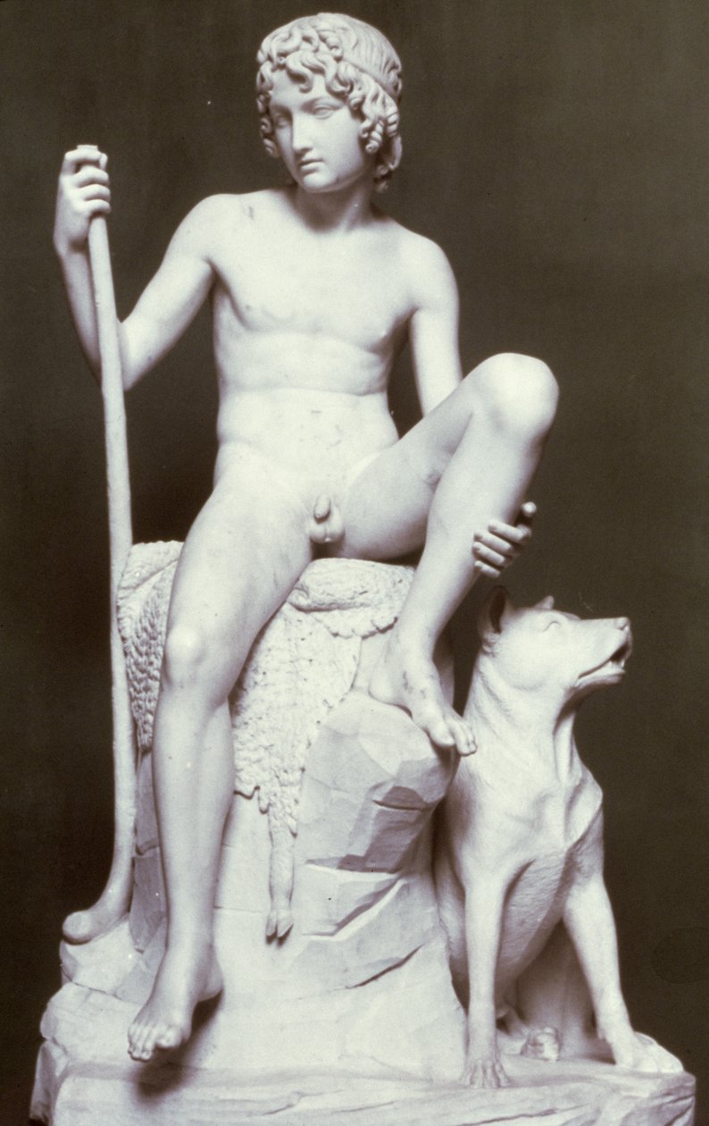 Ragazzo pastore, 1817 da Bertel Thorvaldsen