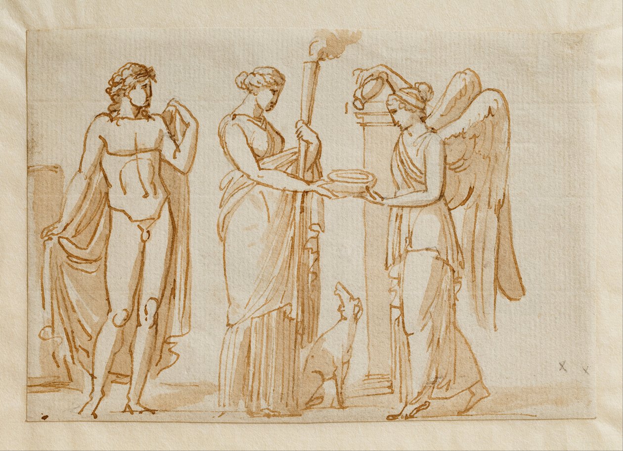 Bacco, Diana e Vittoria () da Bertel Thorvaldsen
