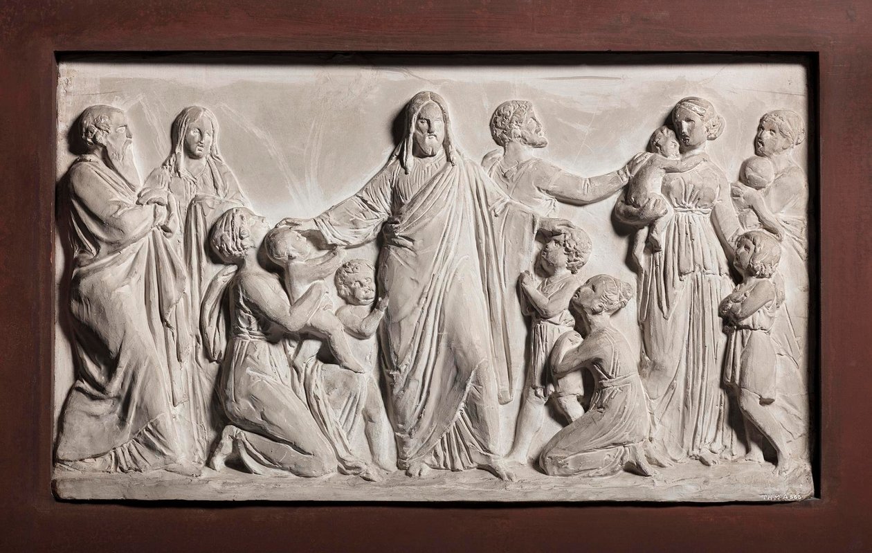 Cristo benedice i bambini da Bertel Thorvaldsen