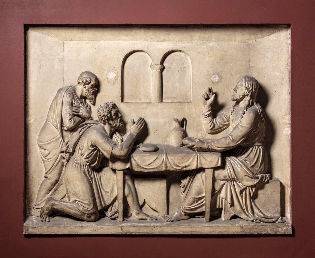 Cristo a Emmaus da Bertel Thorvaldsen