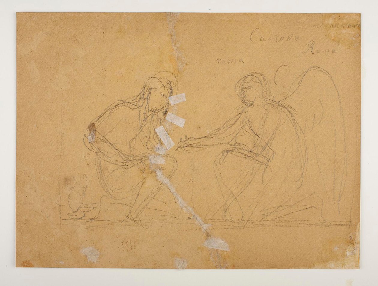 Cupid und Ganymede spielen Terre da Bertel Thorvaldsen