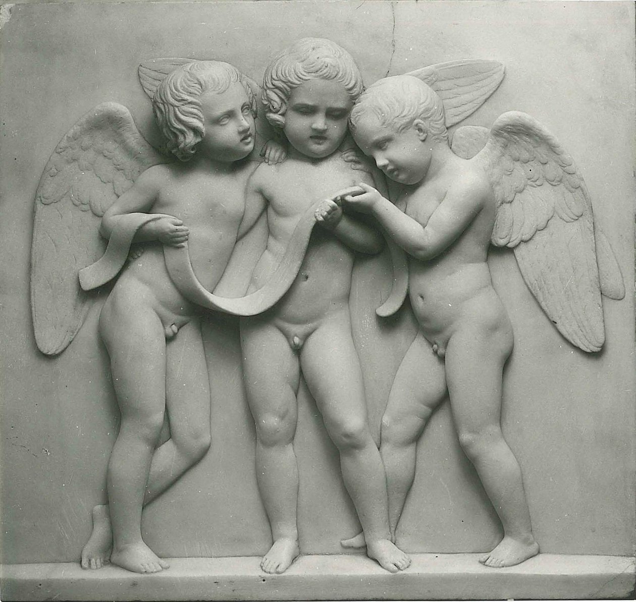 I geni della musica e del canto da Bertel Thorvaldsen