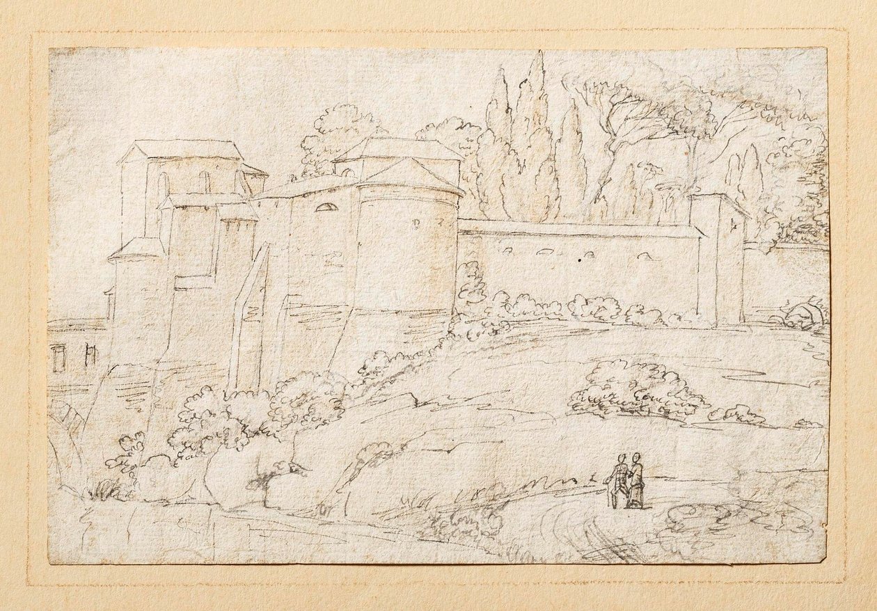 Paesaggio italiano da Bertel Thorvaldsen