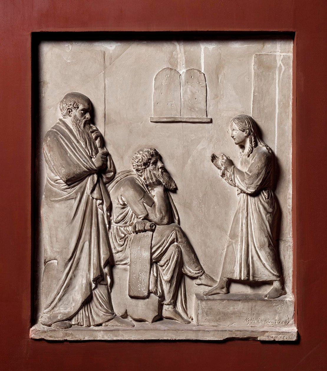 Gesù bambino nel Tempio da Bertel Thorvaldsen