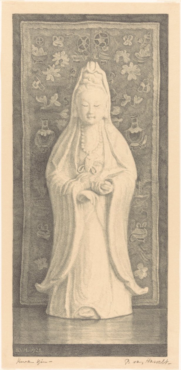 Kwan Yin da Bertha van Hasselt (signed by artist)