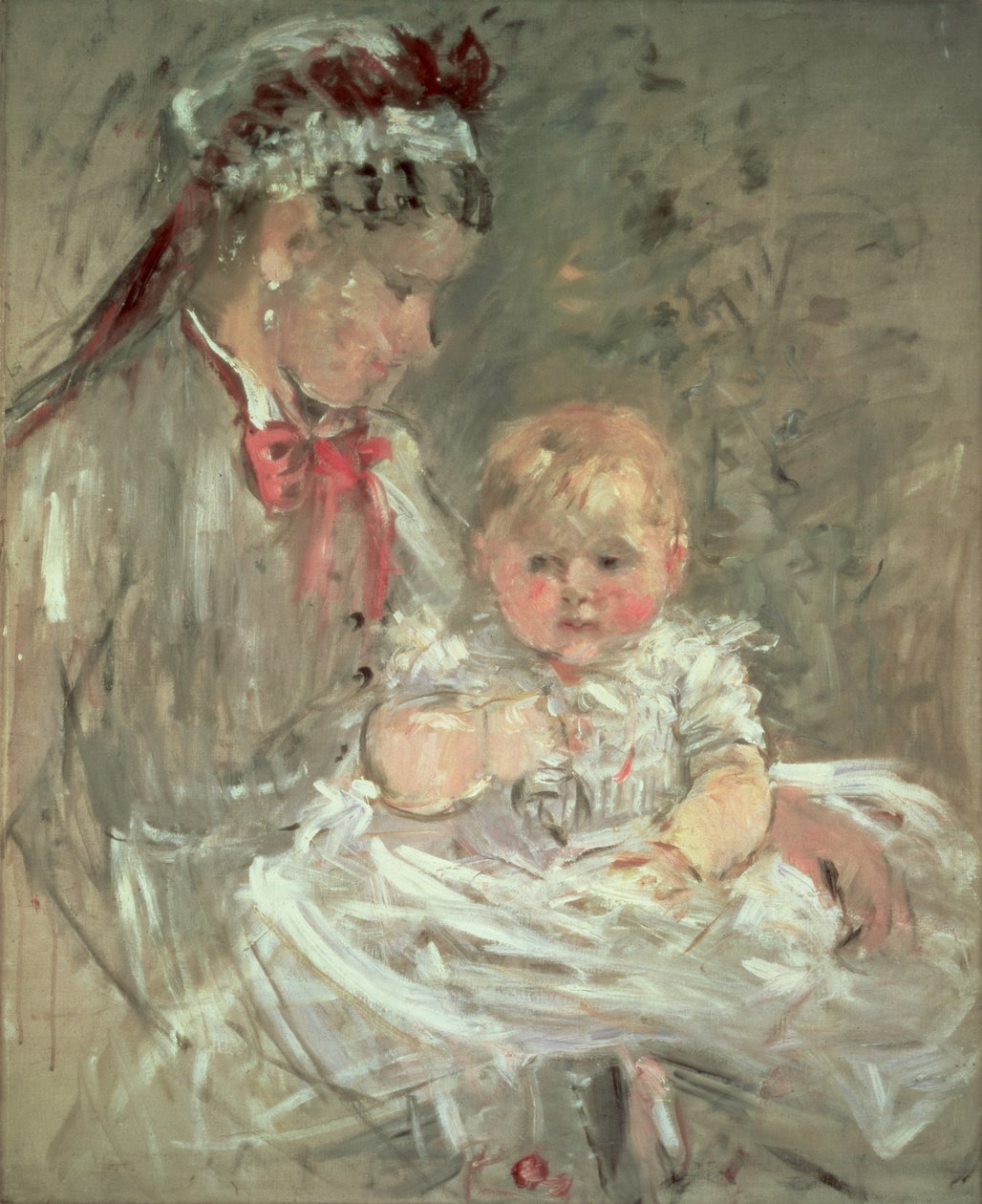 Julie Manet e la sua Tata da Berthe Morisot