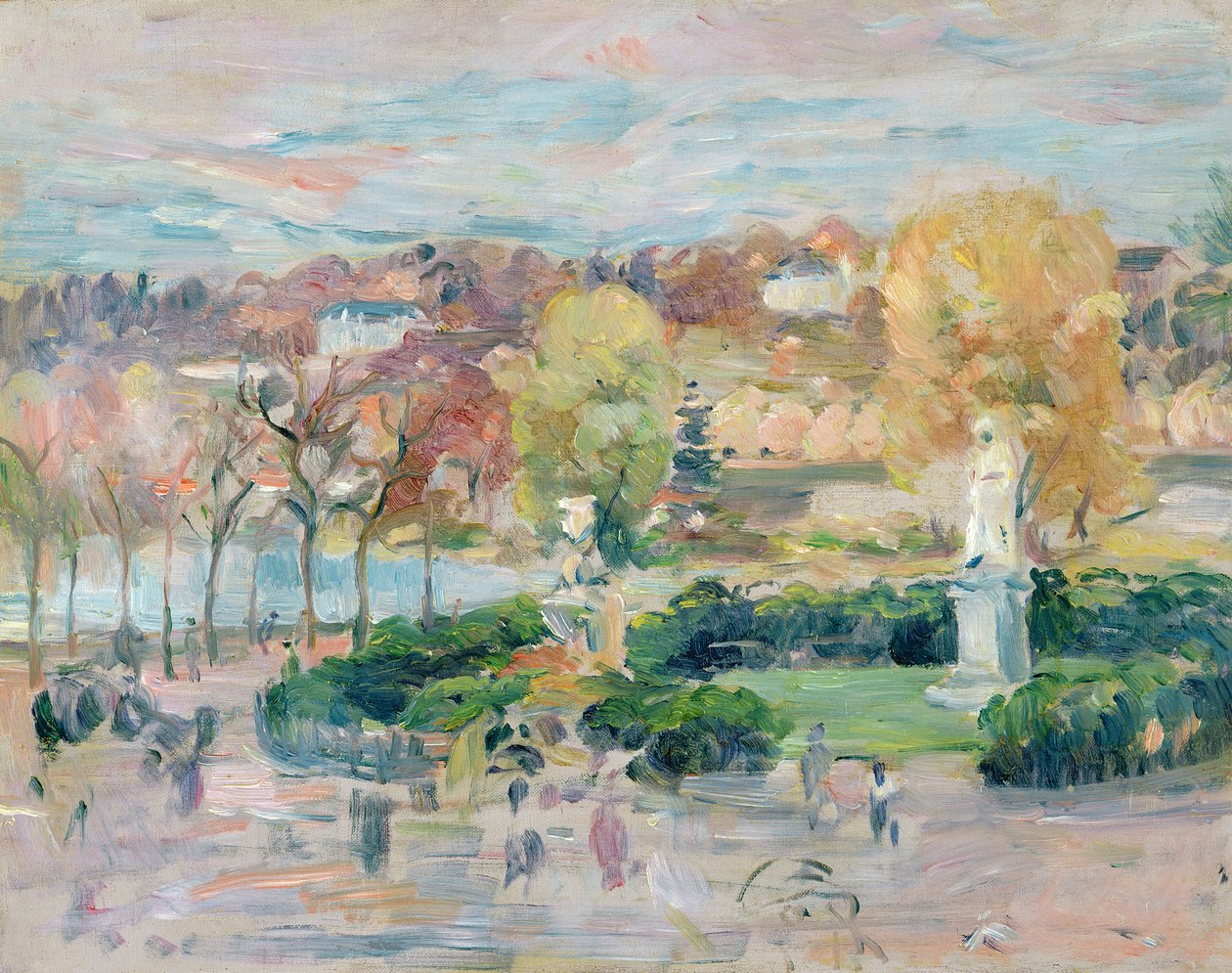 Paesaggio a Tours, 1892 da Berthe Morisot