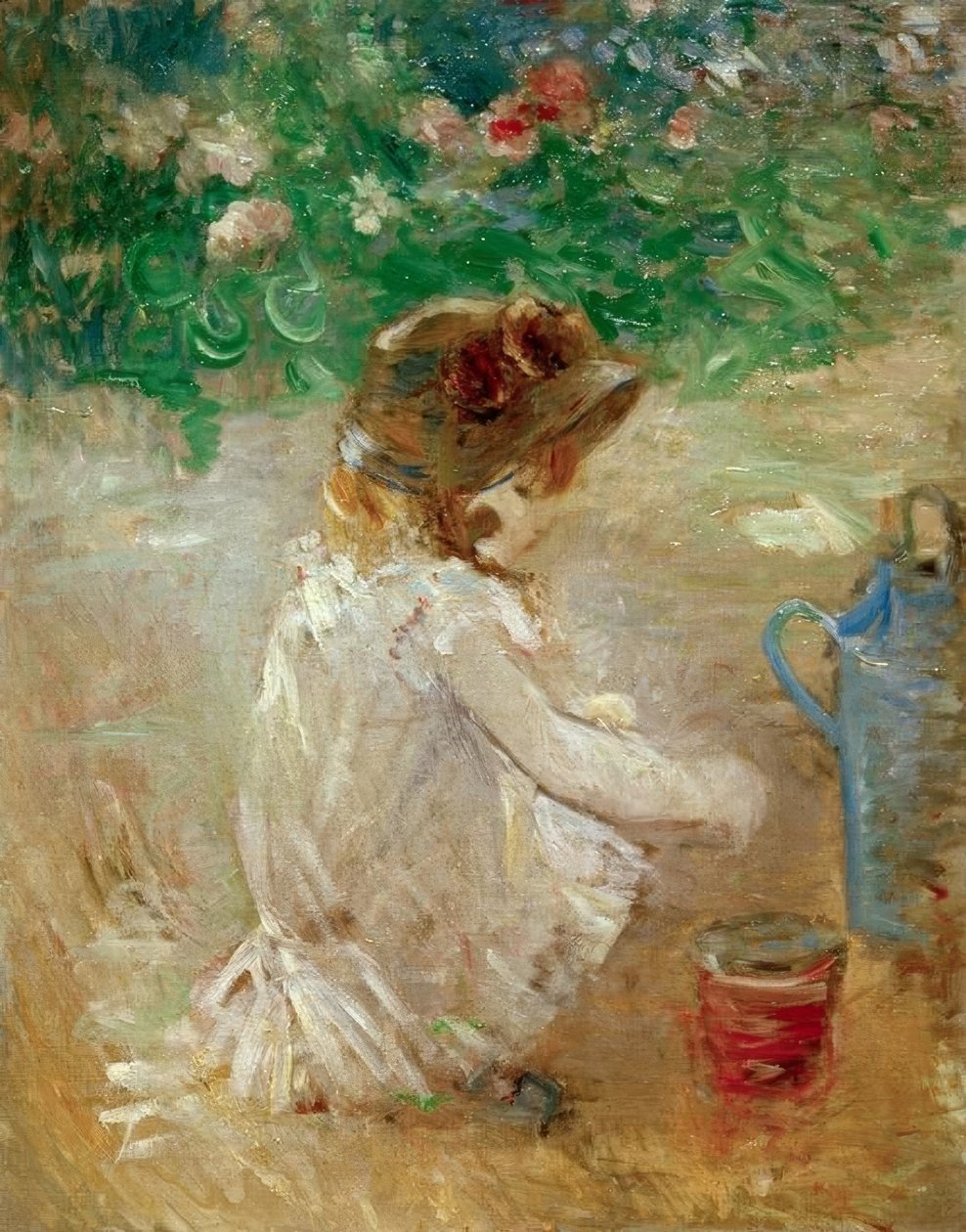 Le torte di sabbia da Berthe Morisot