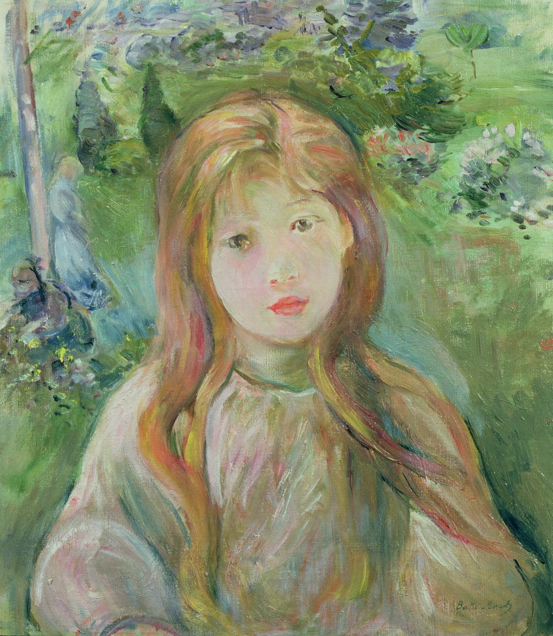 Bambina a Mesnil, 1892 da Berthe Morisot