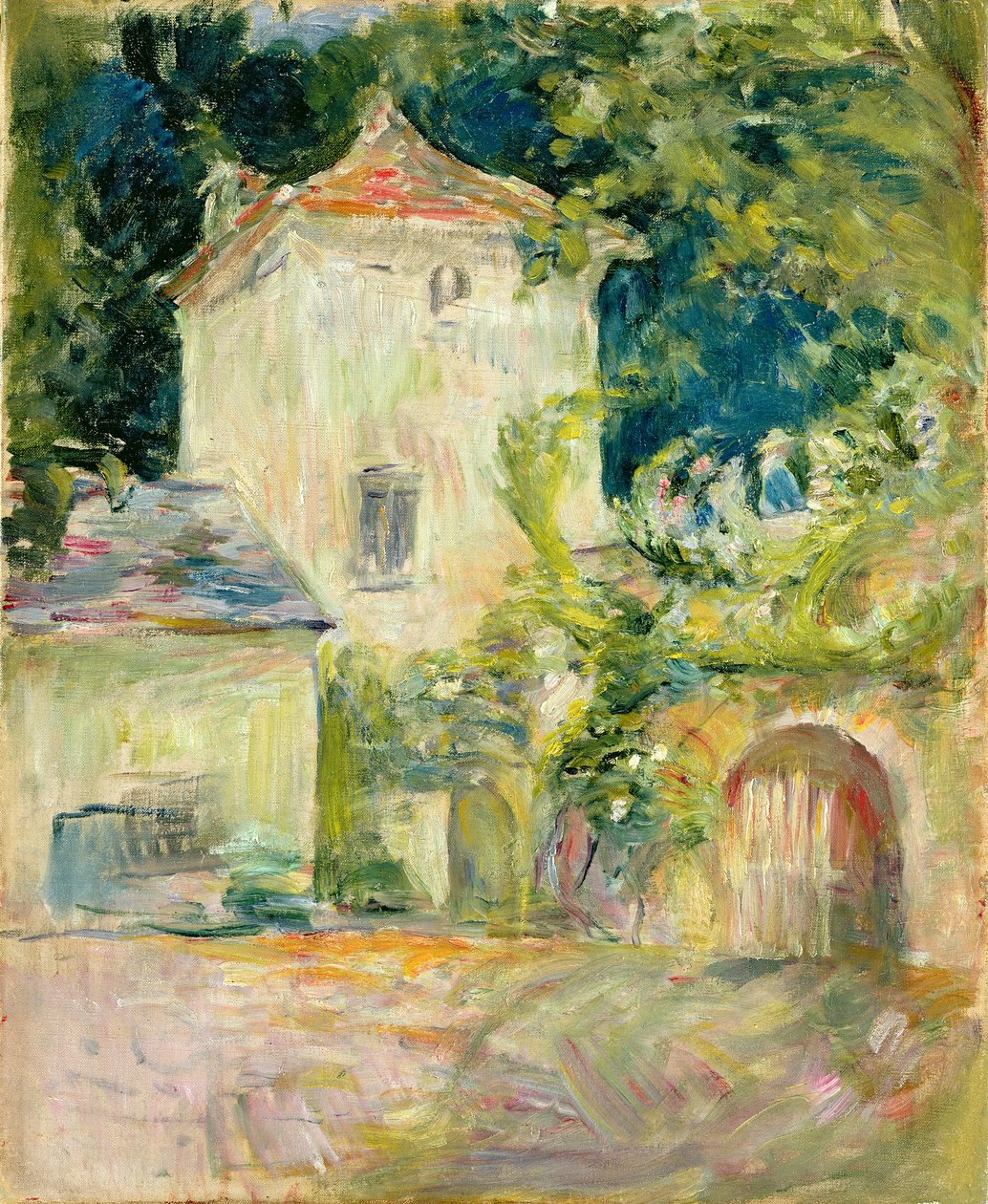 Colombaia al Castello di Mesnil, Juziers, 1892 da Berthe Morisot