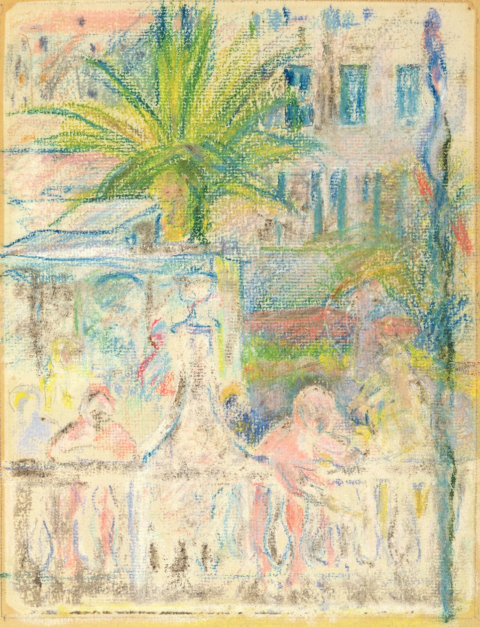 Il carnevale di Nizza, 1889 da Berthe Morisot