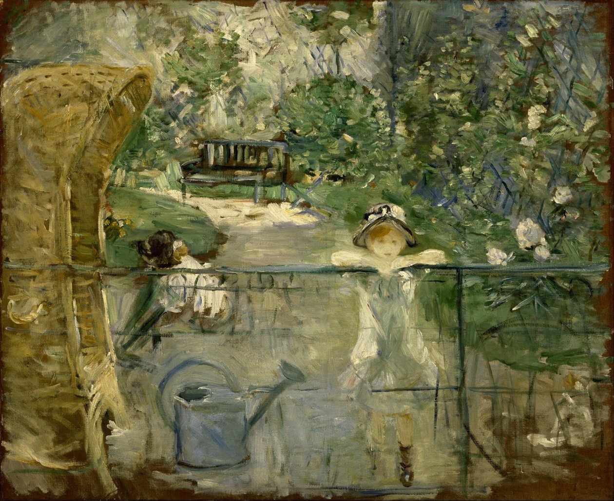 Ragazze in giardino, noto anche come Il cappuccio da Berthe Morisot