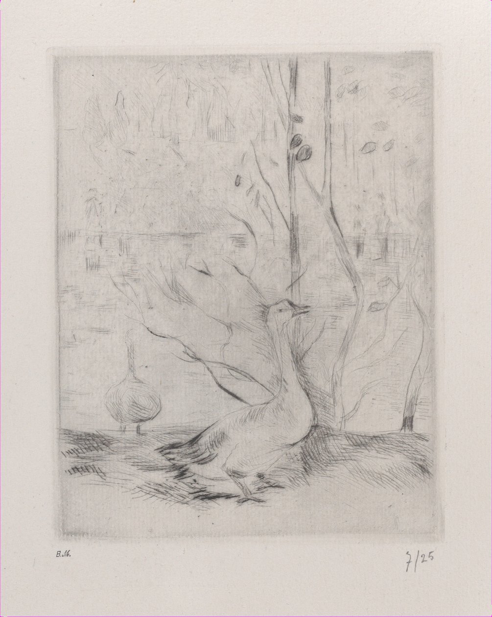 Oca, 1889 da Berthe Morisot
