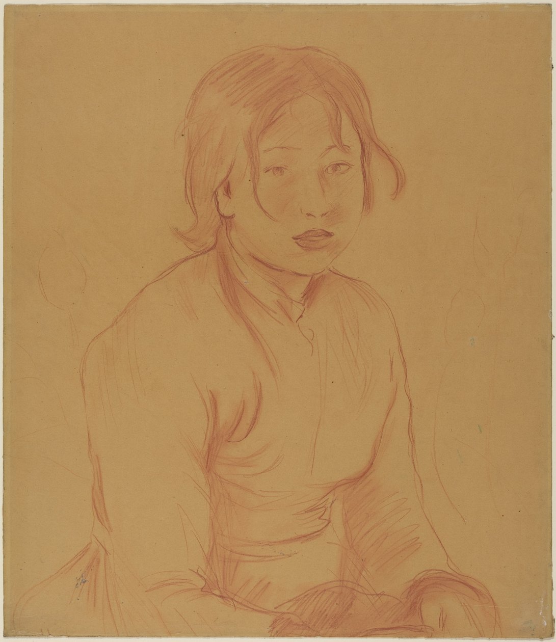 Ragazza contadina da Berthe Morisot