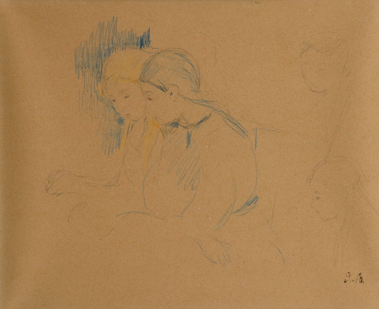 Ritratto di ragazze giovani da Berthe Morisot