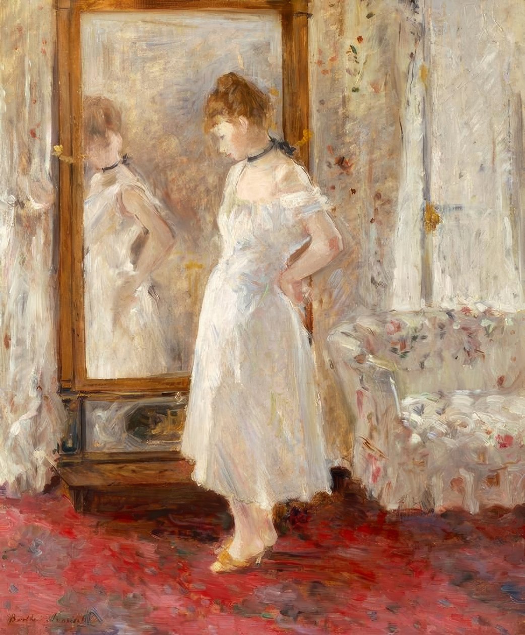 Psiche, 1876 da Berthe Morisot