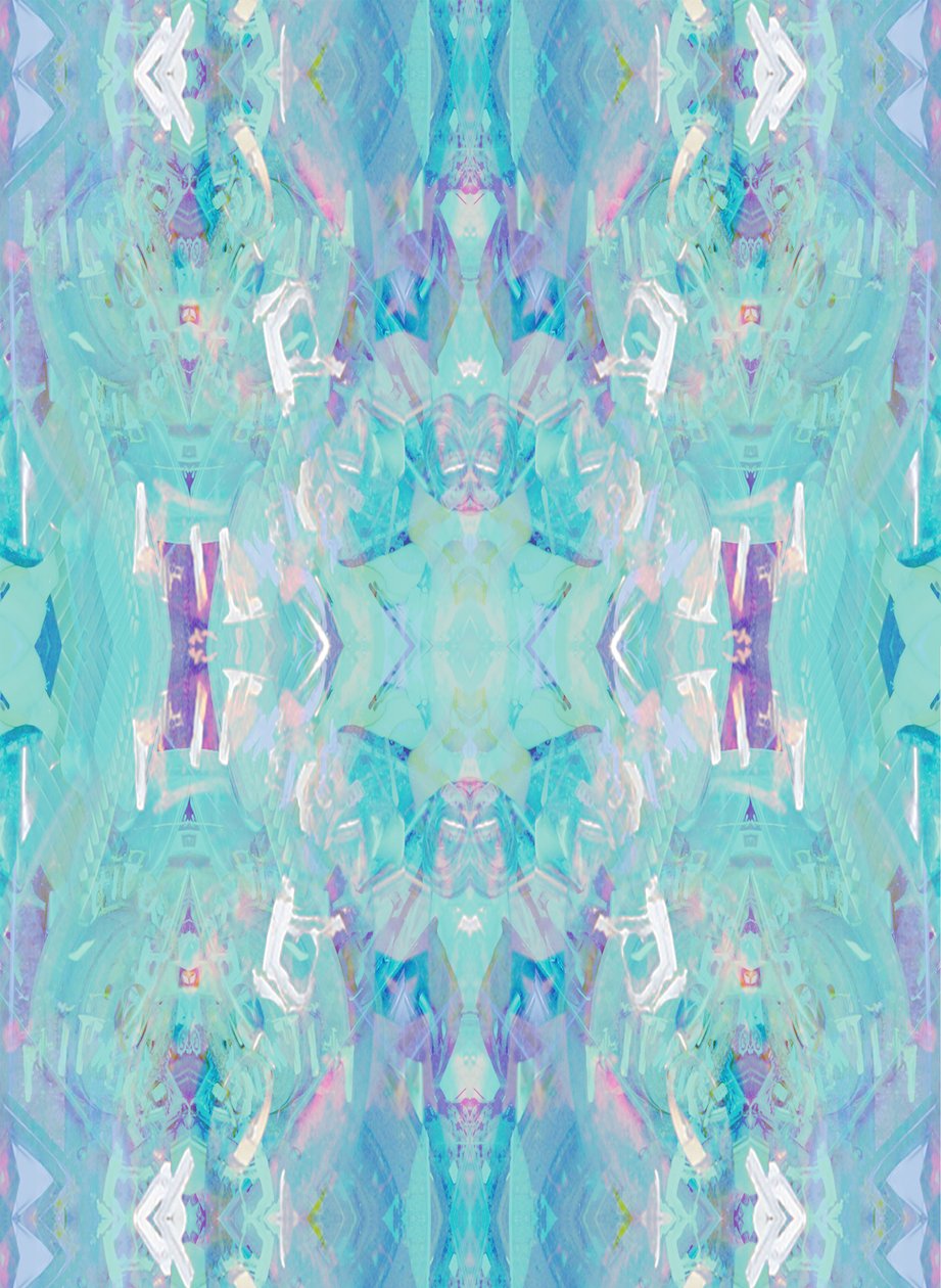 Aqua, 2014 (tecnica mista, stampa digitale) da Beth Travers