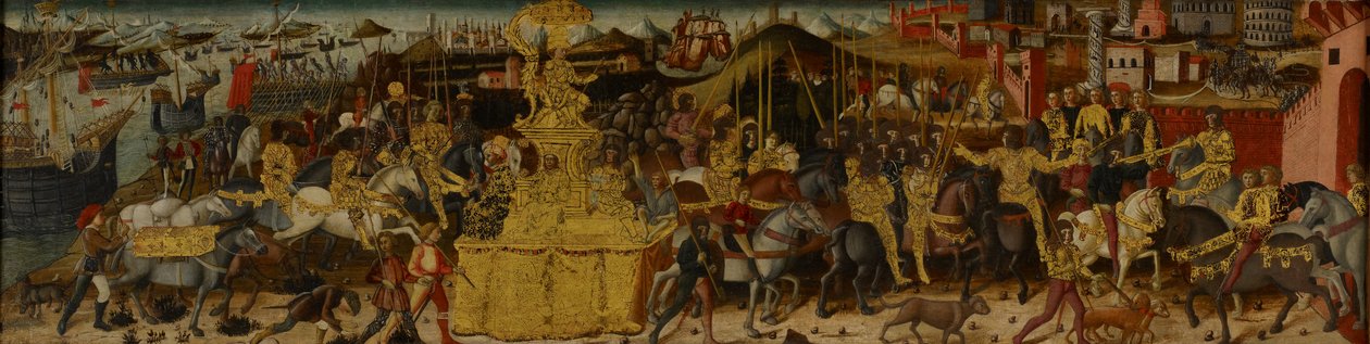 Il trionfo di Scipione Africano, c.1460 da Biagio di Antonio