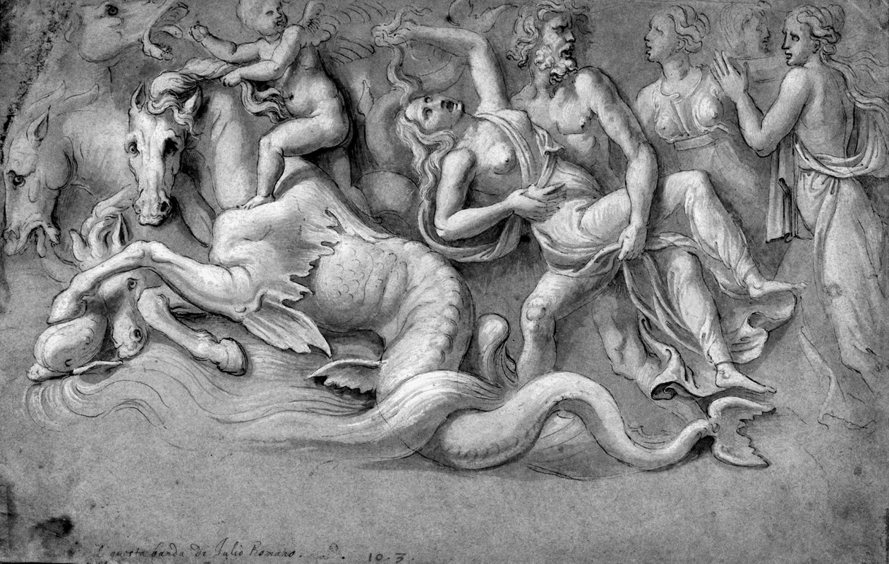 Nettuno rapisce Caenis da Biagio Pupini