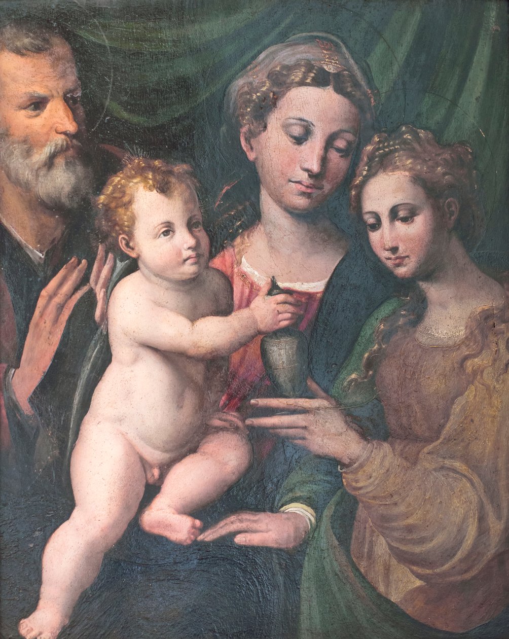 Vergine con bambino con San Giuseppe e Santa Maria Maddalena da Biagio Pupini