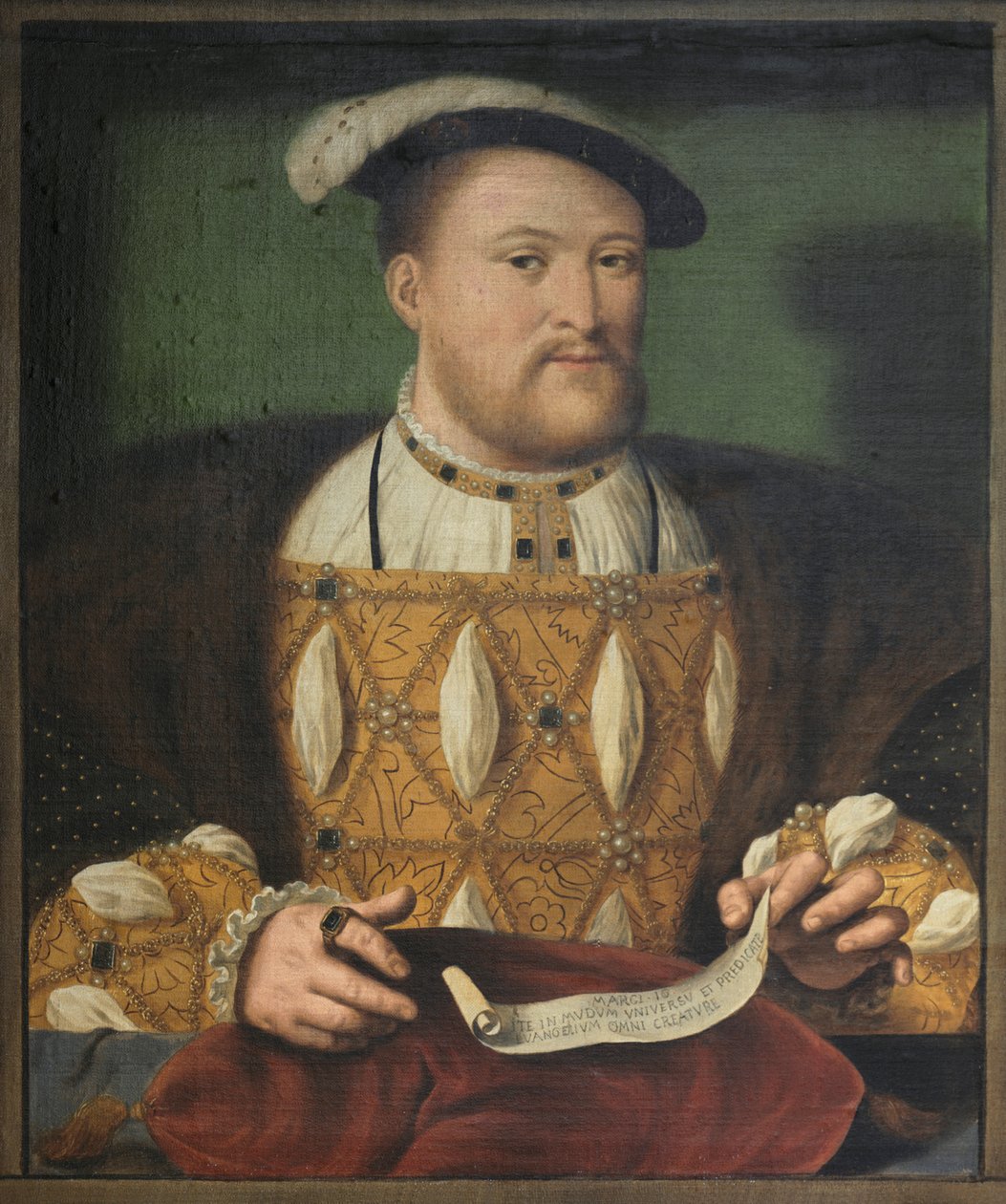 Ritratto di Re Enrico VIII da Biagio Rebecca