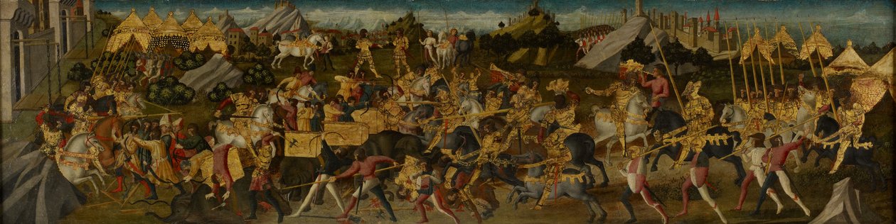 Scipione Africano sconfigge Annibale, c.1470 da Biagio di Antonio